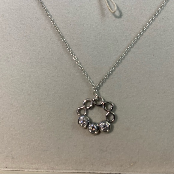 🎾Sterling Silver Necklace & Earring Set - Picture 3 of 8